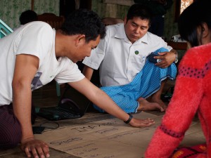 Employee- Training at Indawgyi lake, Myanmar